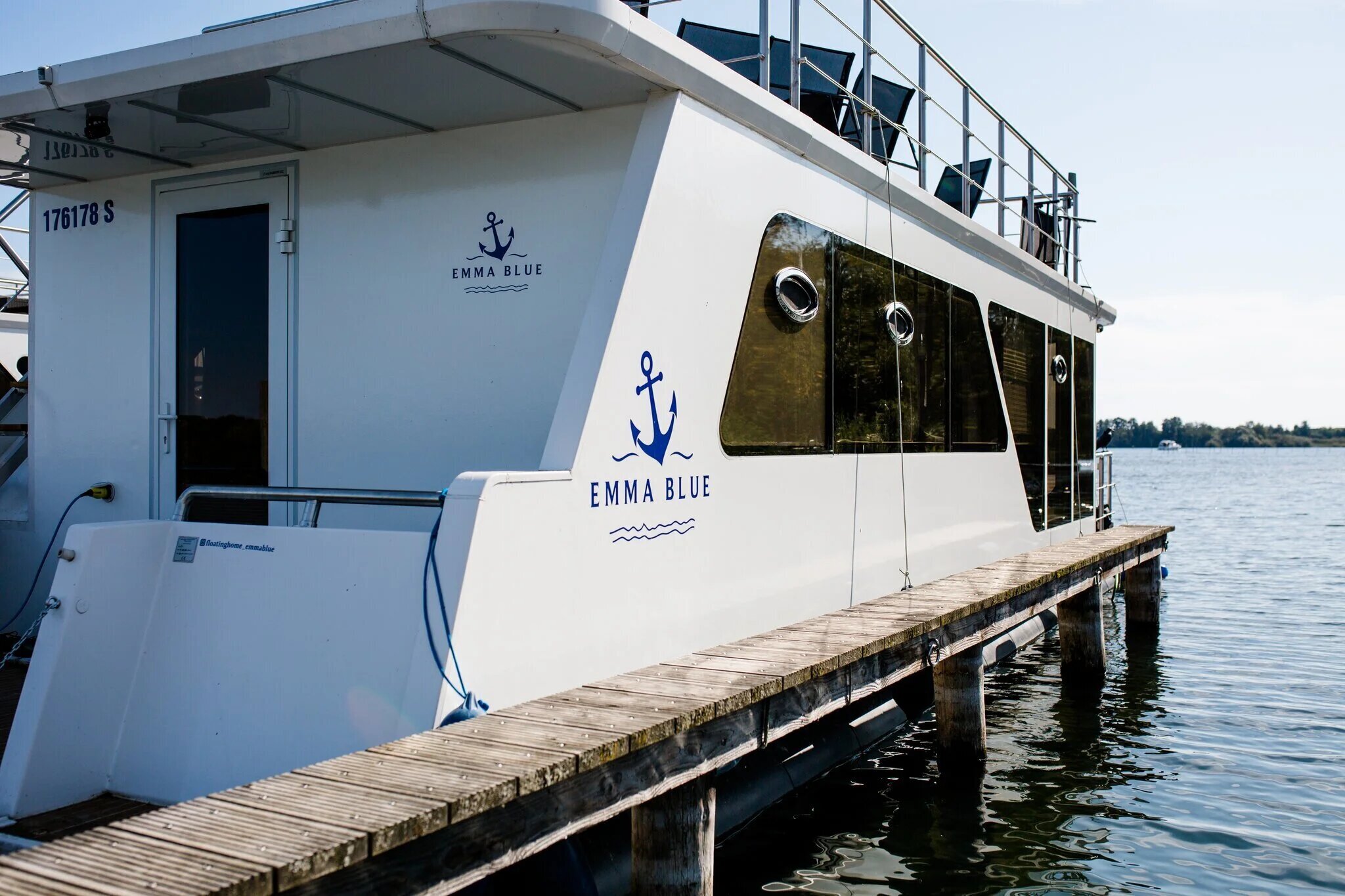 hausboot müritz mieten emma blue