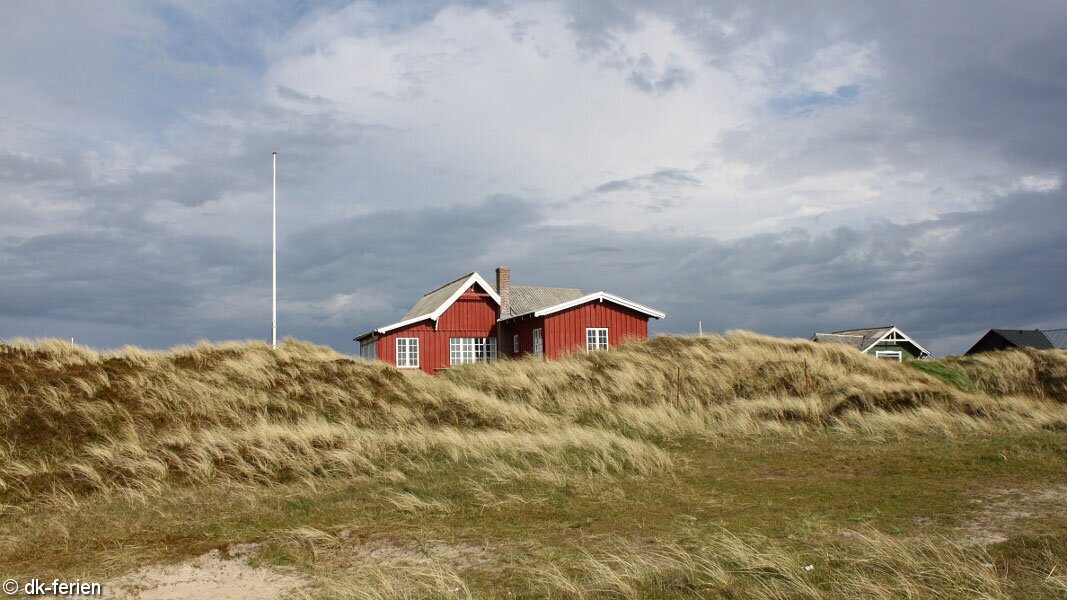 Lakolk Oldtidshus an der dänischen Nordsee